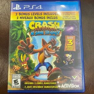 Crash Bandicoot N-sane Trilogy PS4